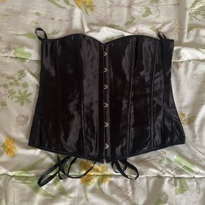 Black corset top